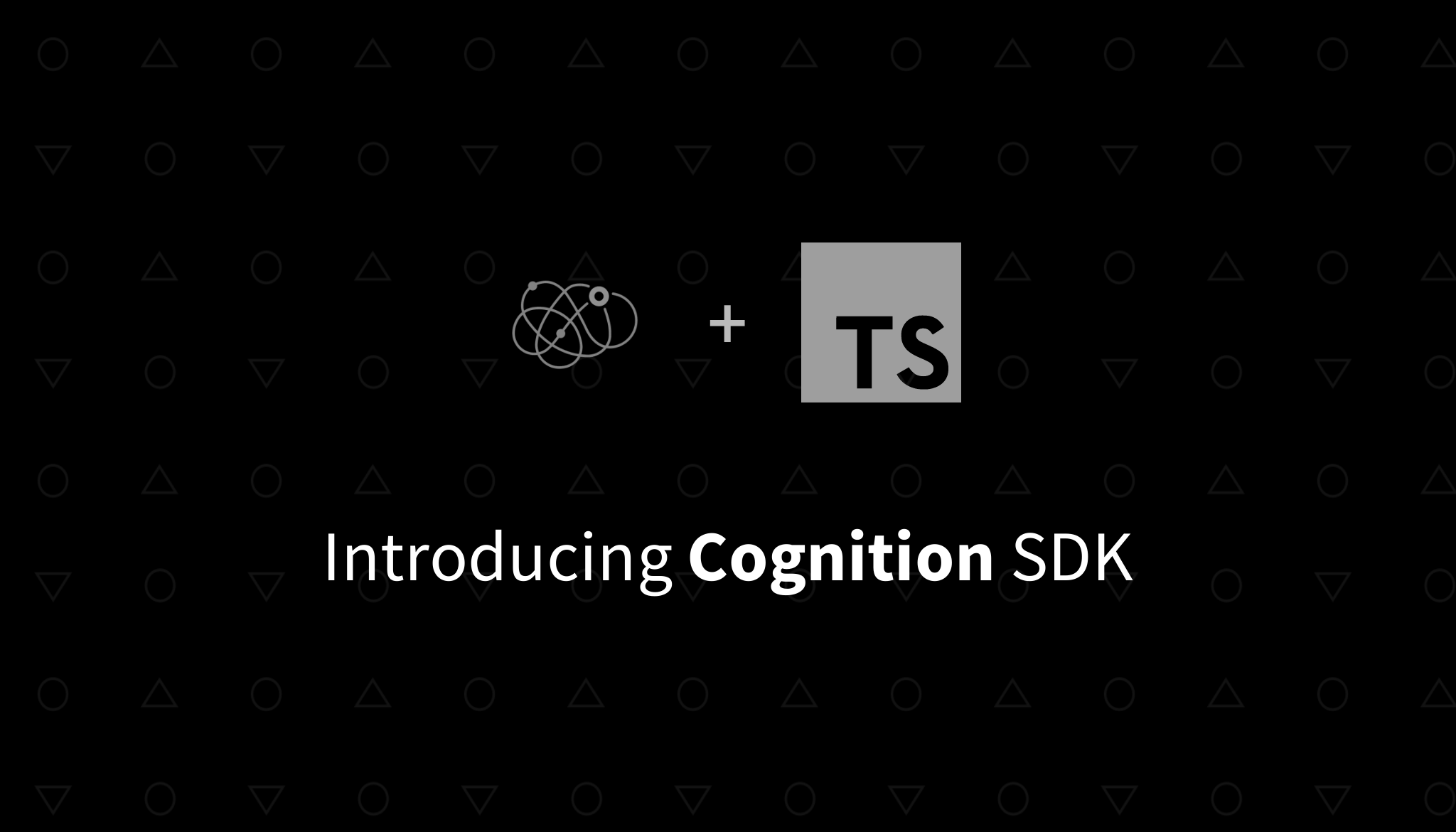 Cognition TS SDK